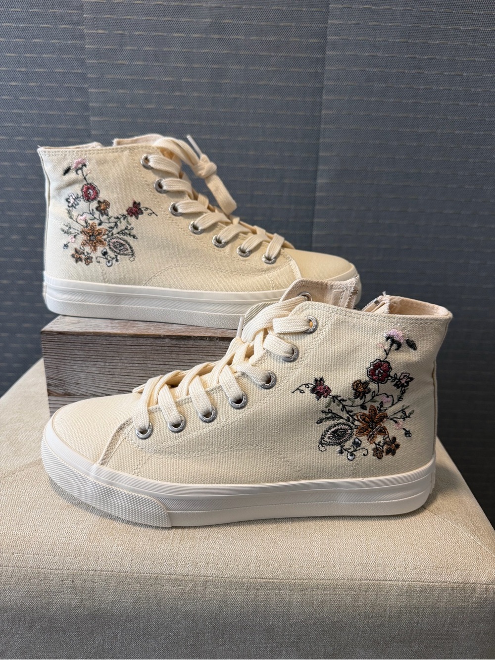 Blowfish Malibu Catch Sun High-Top Canvas Sneakers